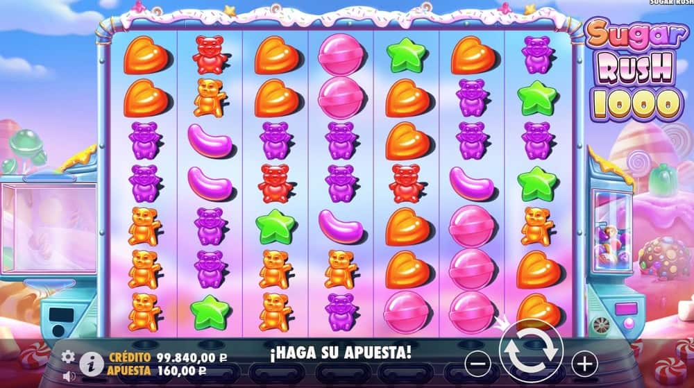 Tragamonedas en modo demo Sugar Rush 1000
